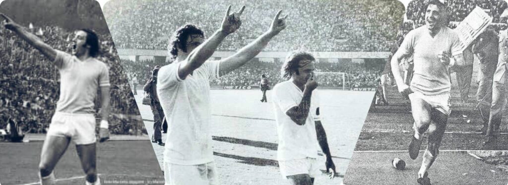 Lazio, Wilson ricorda Chinaglia: «Ha cambiato la nostra tifoseria» 1 chinaglia collage