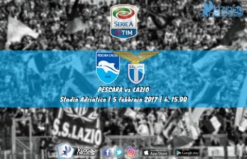 probabili diretta lazio pescara