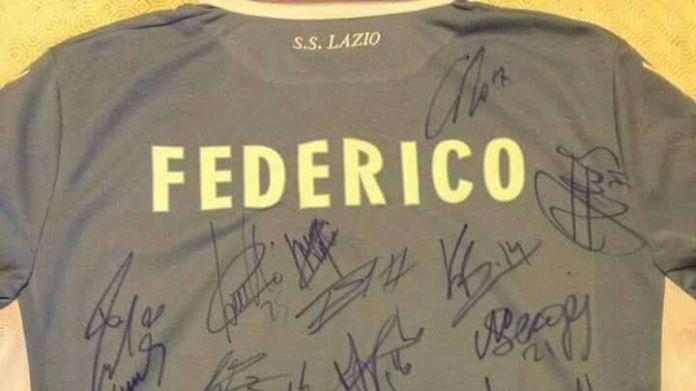 maglia autografata federico baldi federico gesto maglia