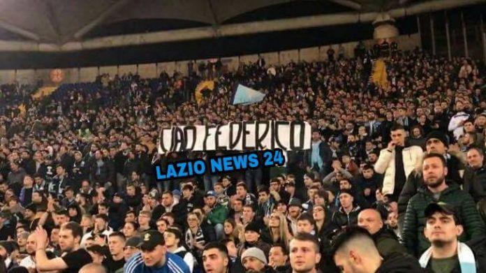 striscione federico lazio milan feb 2017