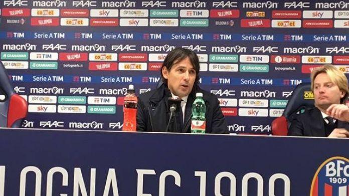 inzaghi conferenza stampa bologna