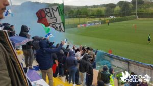 Curva Nord, nuovo coro per il derby sulle note de ‘Il Mondo’ – FOTO & AUDIO