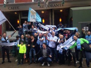 ESCLUSIVA – Lazio Club NYC, Bartocci: «Grazie a noi in America si parla dei biancocelesti. Derby? Abbiamo bloccato Times Square» – FOTO & VIDEO