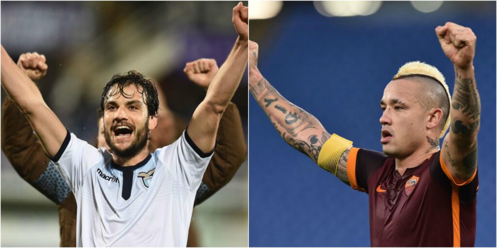 Parolo-Nainggolan: la differenza tra noi e loro 1 Parolo nainggolan esultanza
