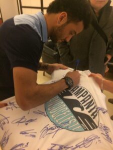 Lazio e «Campania Biancoceleste»: asta benefica per i meno fortunati – FOTO