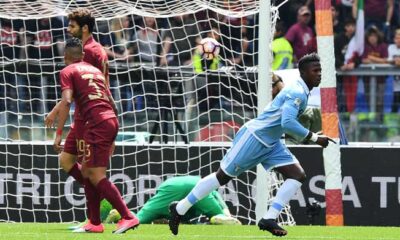keita esultanza roma lazio derby aprile 2017