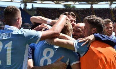lazio esultanza derby aprile 2017 1