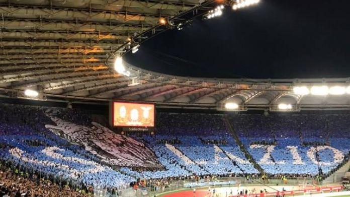 Coreografia curva nord finale pagelle dei quotidiani coreografia