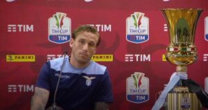 Biglia in conferenza: «Domani serviranno testa e cuore. Non sarà facile, noi ci crediamo»