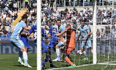 hoedt gol lazio sampdoria maggio 2017