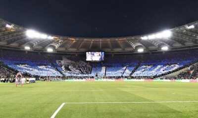 Coppa Italia curva nord lazio