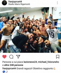 Laziali in prestito – Prce e Palombi salvi: a Terni si balla la ‘Papu Dance’. Guerrieri retrocede in Lega Pro