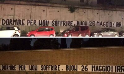 striscione 26 maggio