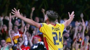 Benevento, storica promozione in Serie A: contro il Carpi decide Puscas