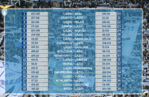Serie A 2017/2018: il calendario completo della Lazio – PHOTOGALLERY