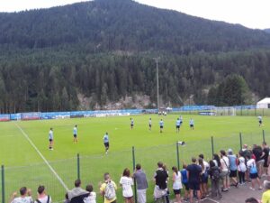 AURONZO DAY 10 – Lazio, sessione pomeridiana: esercizi con la palla in attesa di Leiva – FOTO & VIDEO