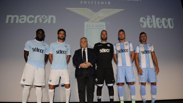Prsentazione Maglia ufficiale Lazio stagione 2017-2018 lazio