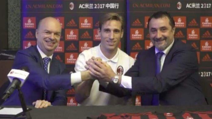 biglia presentazione milan bossi