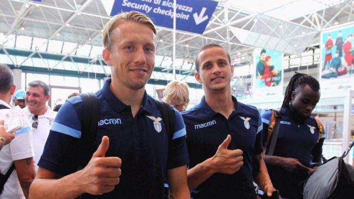 lazio-partenza-Austria LAZIO