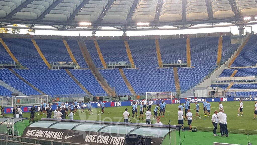Rifinitura Lazio Olimpico