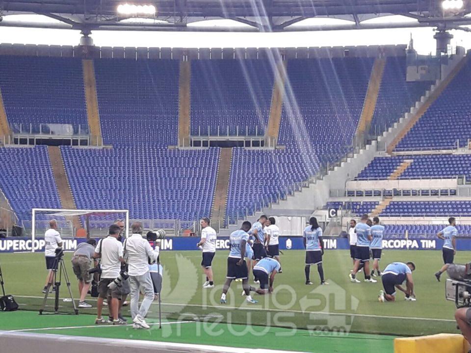 Rifinitura Lazio olimpico 2