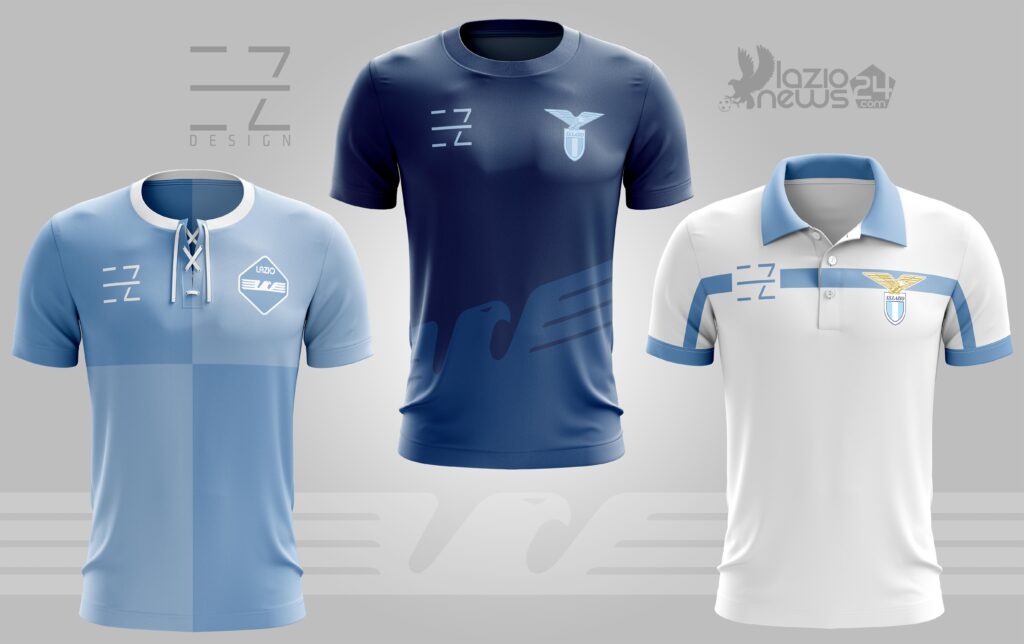 ESCLUSIVA - Le maglie di EZ Design che fanno sognare i laziali: ecco il concept kit in stile Borussia 1 spazio maglia lazio