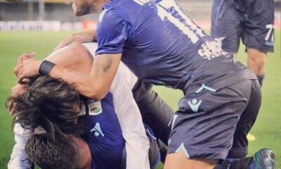 esultanza chievo lazio agosto 2017