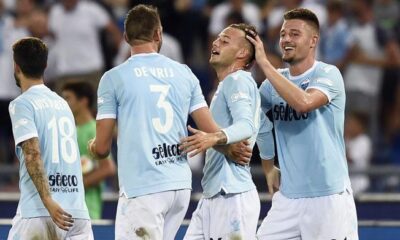 lazio esultanza agosto 2017