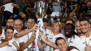 Trionfo biancoceleste in Supercoppa: il titolo in borsa vola a +4.37