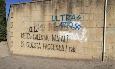 scritte contro keita