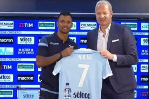 Nani, ci siamo: il portoghese pronto ad esordire con la maglia della Lazio