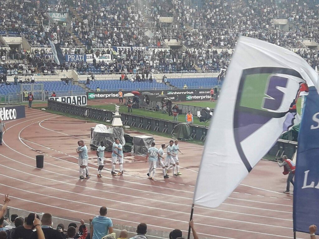 esultanza lazio milan 1