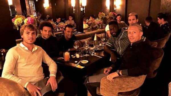 lazio cena squadra instagram 1