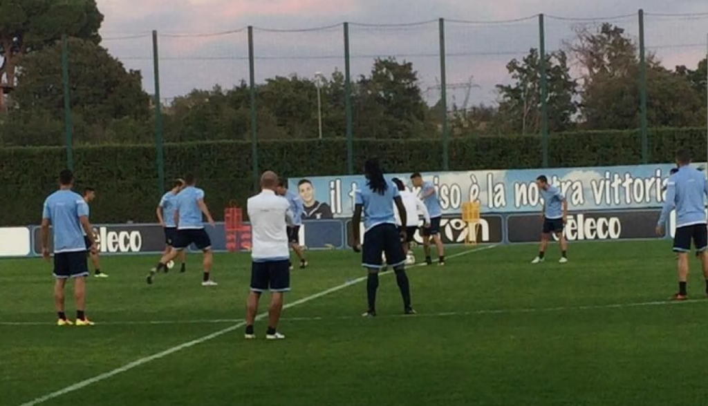 FORMELLO Lazio, riecco i titolari. Out Patric, c'è Luiz Felipe 1 formello allenamento lazio