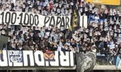 Paparelli lazio curva nord benevento