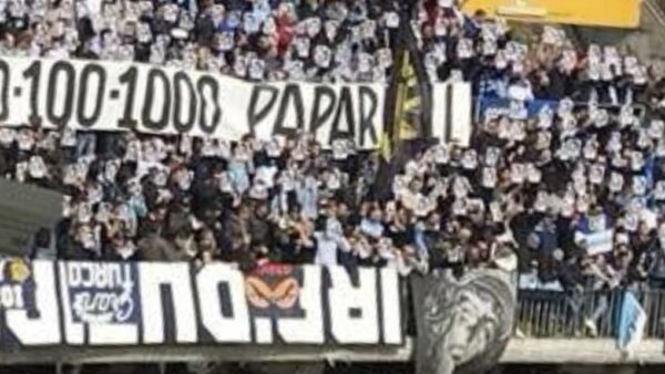 Paparelli lazio curva nord benevento