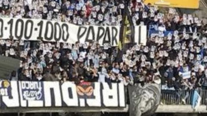 lazio-tifosi-benevento Paparelli lazio curva nord benevento