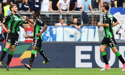 berardi esultanza sassuolo settembre 2017