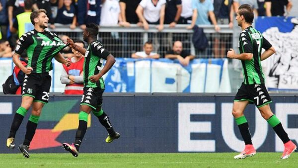 berardi esultanza sassuolo settembre 2017