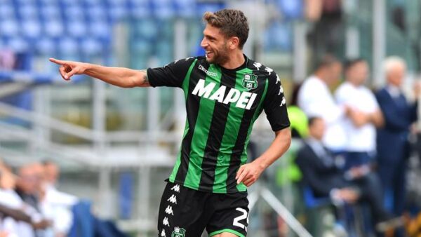 berardi esultanza tris sassuolo settembre 2017