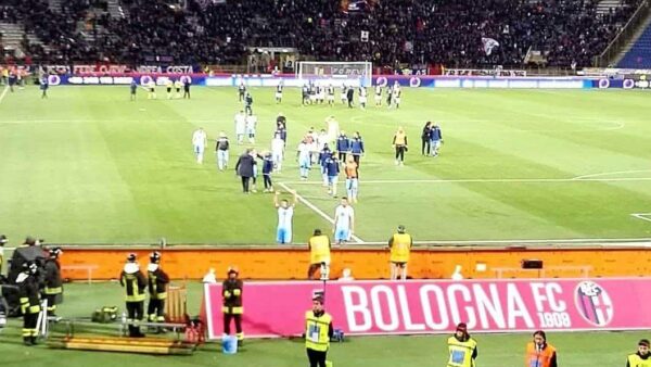 forza lazio carica bologna-lazio