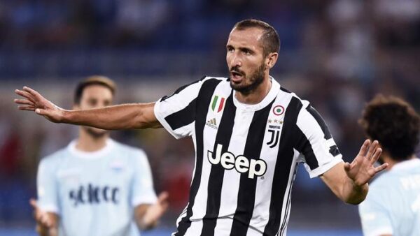 chiellini juventus agosto 2017