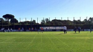 Formello, Lazio e tifosi a colazione insieme: Nani protagonista nel 14-0 contro il Real Rocca di Papa
