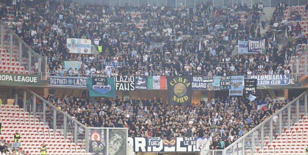 Canigiani: «Quasi 500 tifosi a Ferrara. Mentre per Lazio-Sassuolo...» 1 settore lazio nizza europa league
