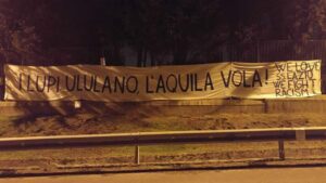 Formello, laziali contro il razzismo: «I lupi ululano, le Aquile volano» – FOTO