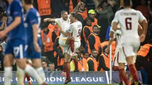 Uefa, due pesi e due misure: nessuna sanzione alla Roma per i «buu» razzisti a Rudiger