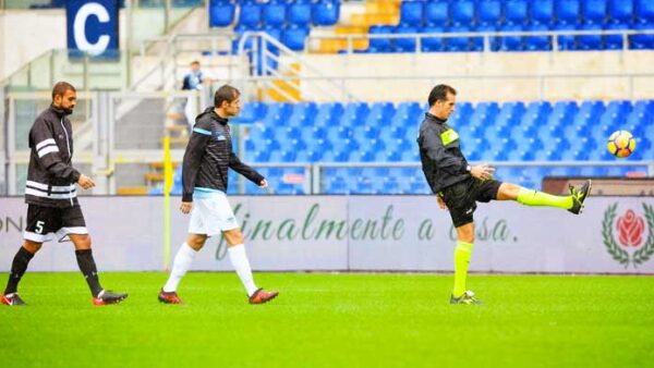 danilo lulic banti arbitro lazio udinese novembre 2017