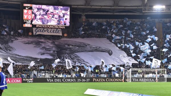 Sandri curva nord lazio tifosi lazio-inter
