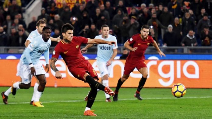 perotti-bis-roma-lazio-novembre-2017 perotti roma lazio derby