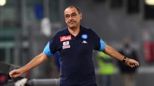 Napoli-City, Sarri recrimina: «L’infortunio di Ghoulam ha condizionato il risultato». Ma con la Lazio…